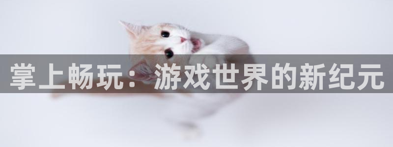 星欧娱乐登录：掌上畅玩：游戏世界的新纪元