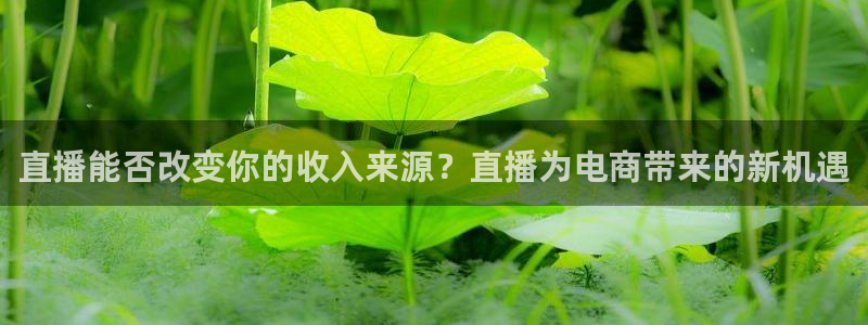 火凤体育nba直播：直播能否改变你的收入来源？直播为电商带来的新机遇