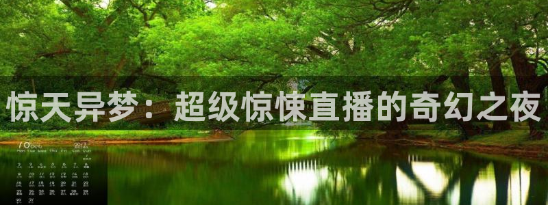 火凤足球比赛直播：惊天异梦：超级惊悚直播的奇幻之夜